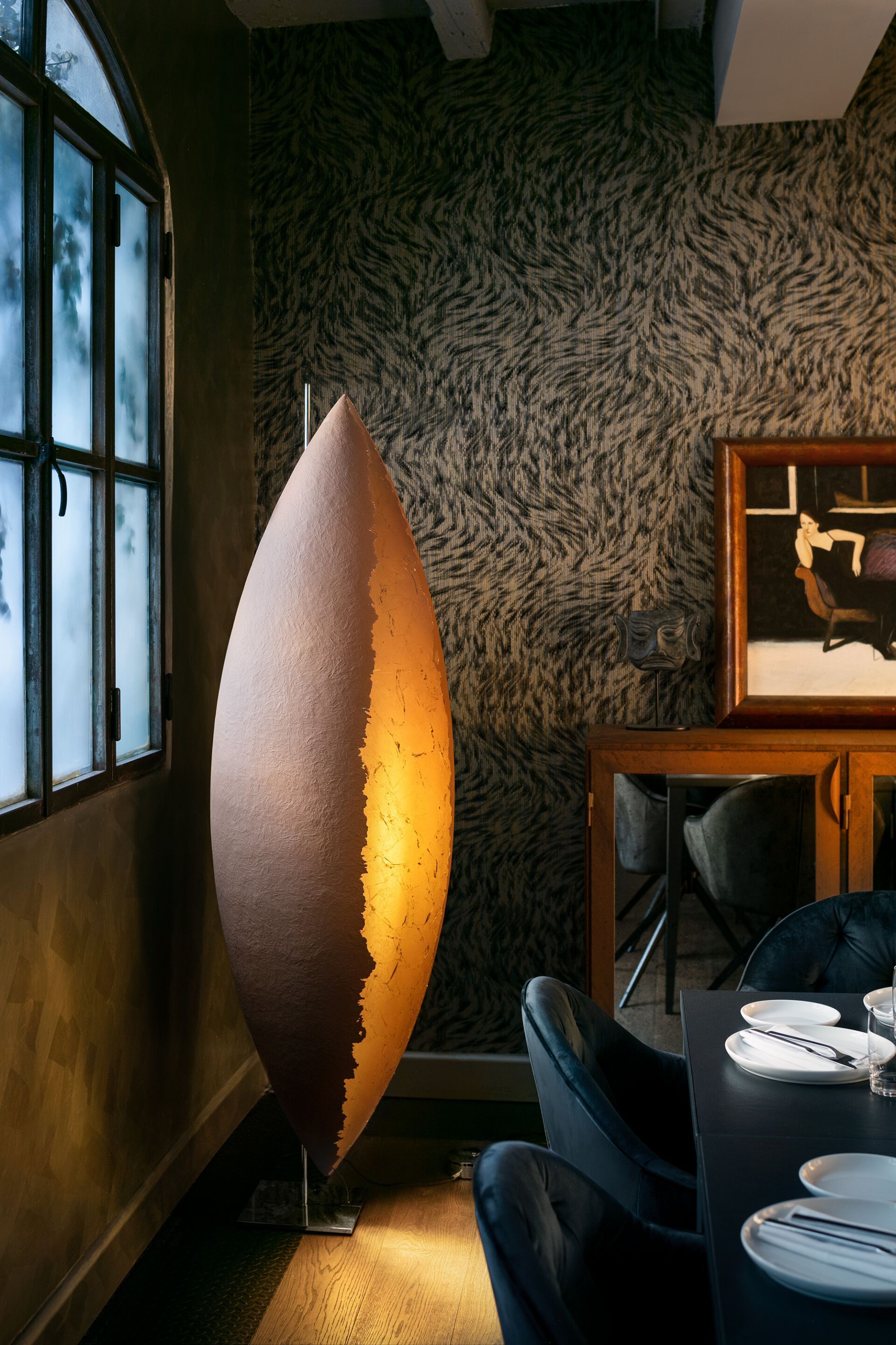 Светодиодный торшер из стекловолокна Catellani & Smith PostKrisi ARCH-00148819 - Вид №7