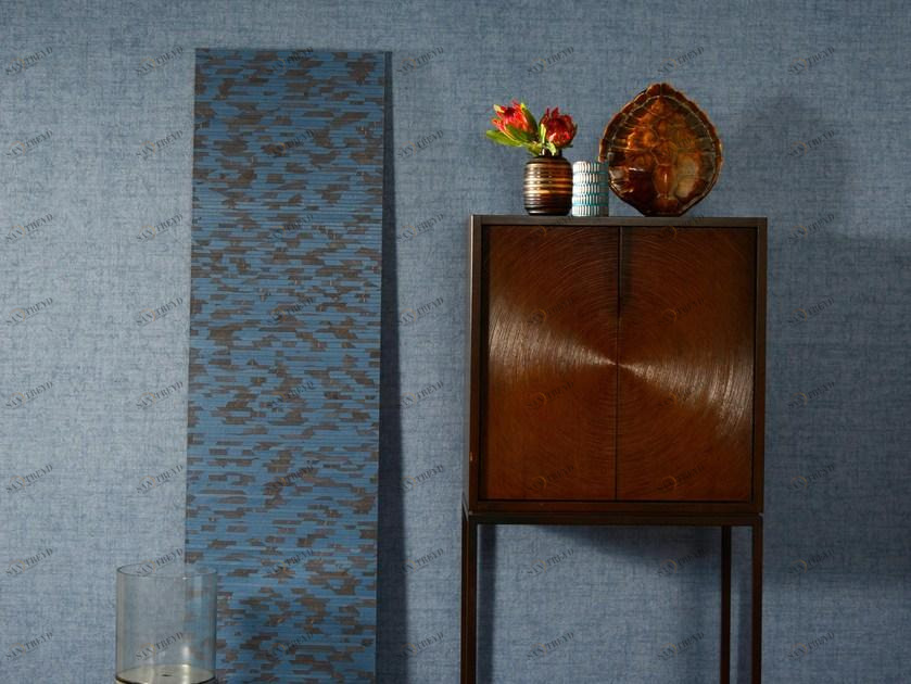 Omexco Огнезащитные моющиеся тканевые обои в современном стиле Nashira sun-id-1376091