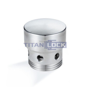 Воздушный клапан двойного действия, DN80, нерж.304, TLAV80DA-S TITAN LOCK