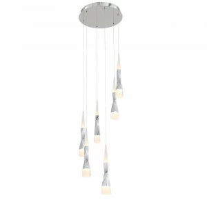 Подвесная светодиодная люстра ST Luce Bochie SL405.103.06 ST LUCE ДИЗАЙНЕРСКИЕ, BOCHIE 279901 Белый