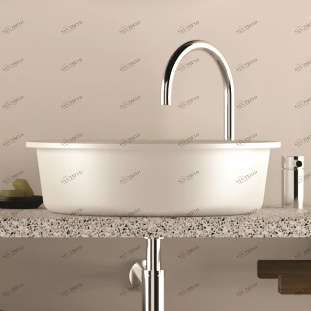 LCATO150 Накладная раковина на столешницу  овальная MOMA Design 