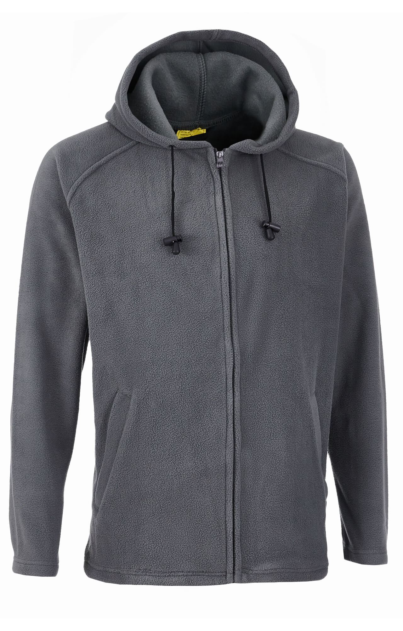 61242 Толстовка флисовая с капюшоном темно-серая  Одежда для промоакций  размер 40-42/182-188 Спецодежда  - Вид №2