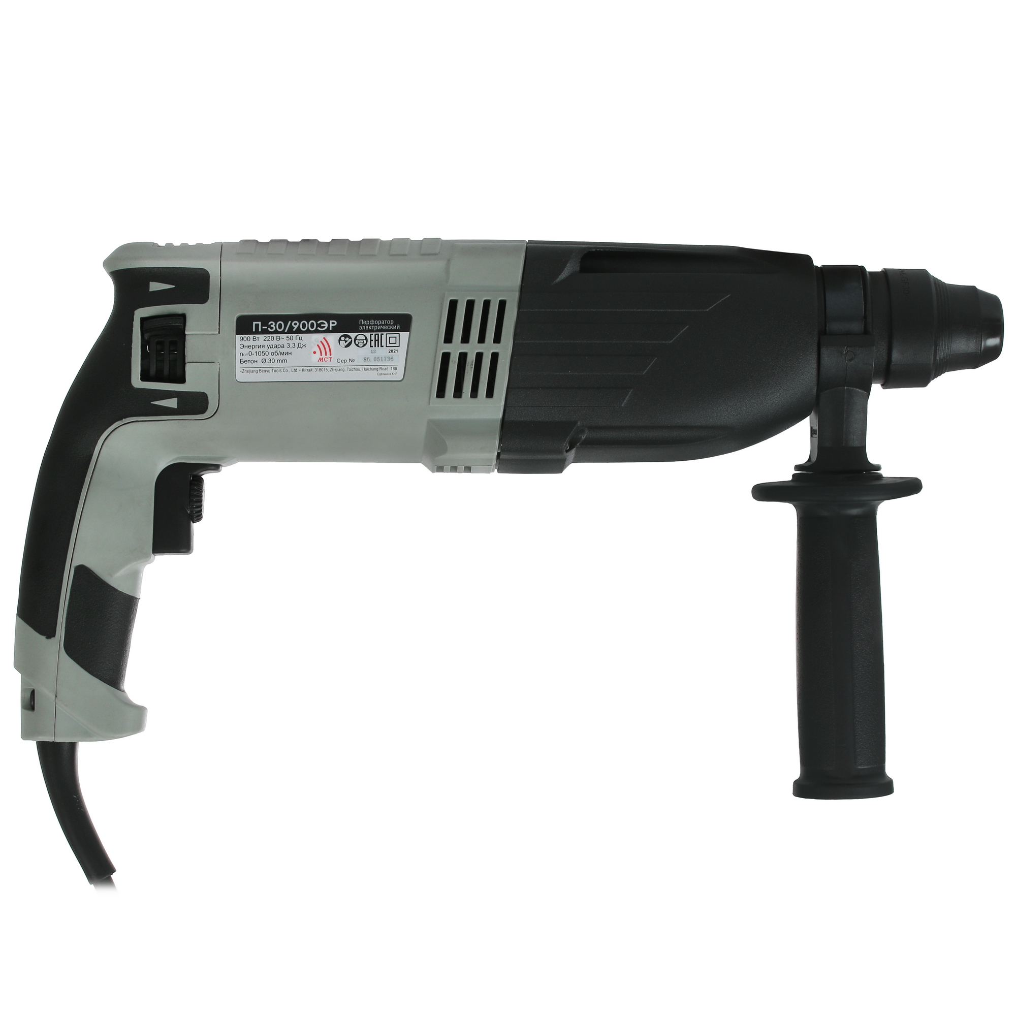 Перфоратор Интерскол П-30/900ЭР 8103369 STDN-0054437 - Вид №1