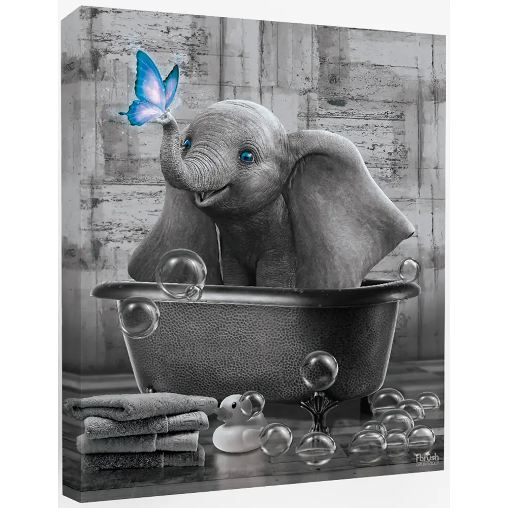 Картина на холсте "Пузырик" 40x50 см FBRUSH STLM-2111021 - Вид №1