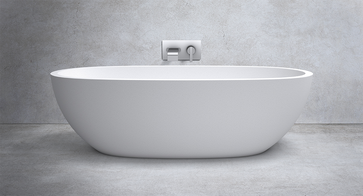 Ванна из искусственного мрамора  Sapphire Apaiser 5785