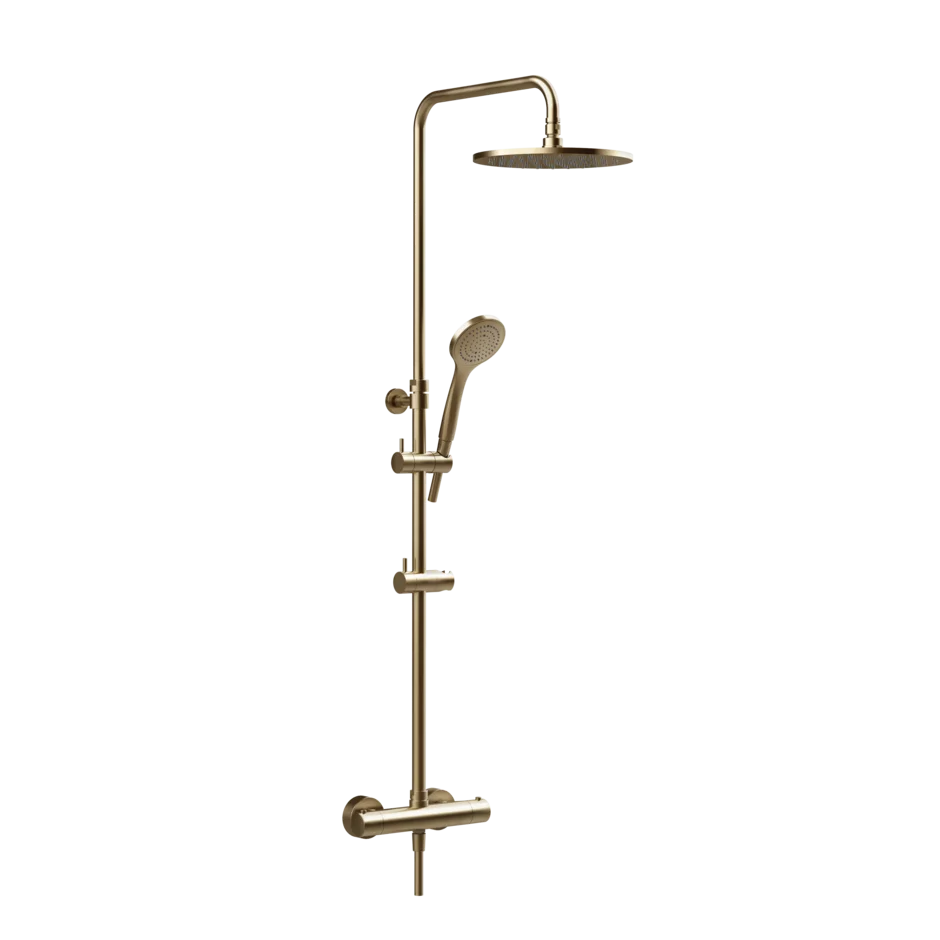 Душевая колонка 35175 726 Gessi Minimalistic shower ТЕПЛАЯ БРОНЗА BR. PVD 35175726