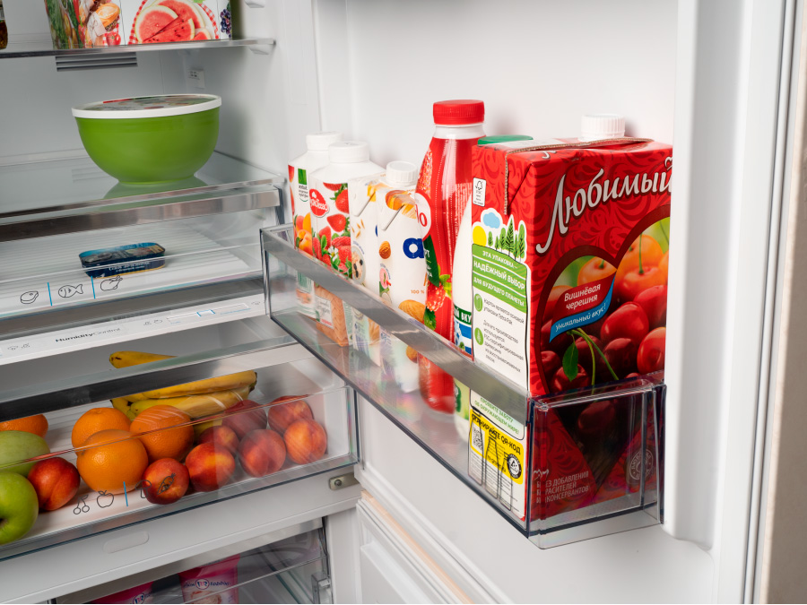 9920936 Холодильник с морозильником   Schaub Lorenz SLU S620E3E бежевый STDN-0018203 - Вид №14