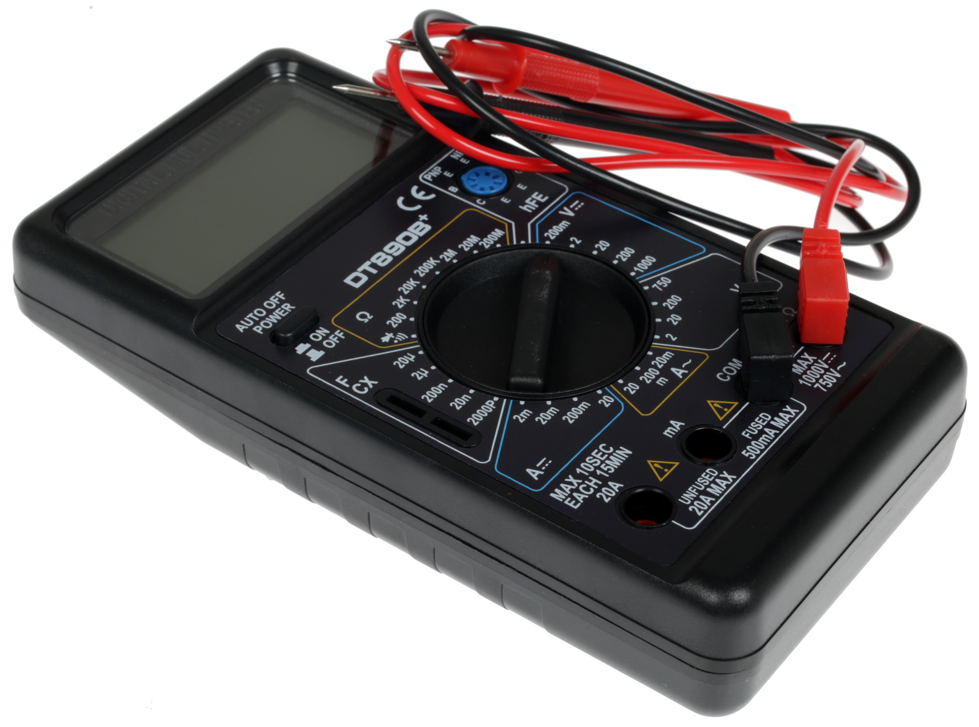 Мультиметр TEK DT 890B+ 1118133 STDN-0130184 - Вид №1