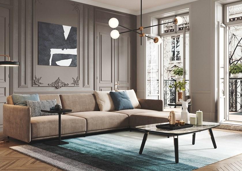 PRADDY Квадратный сервировочный стол из мрамора black marquina Griffith sun-id-1396365 - Вид №2