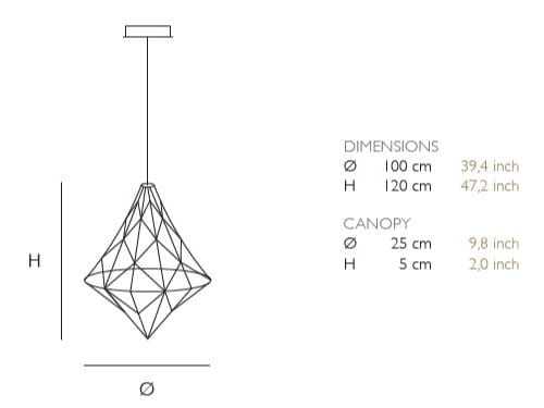 Никель светодиодный подвесной светильник Quasar Nobilis ARCH-00077417 - Вид №4