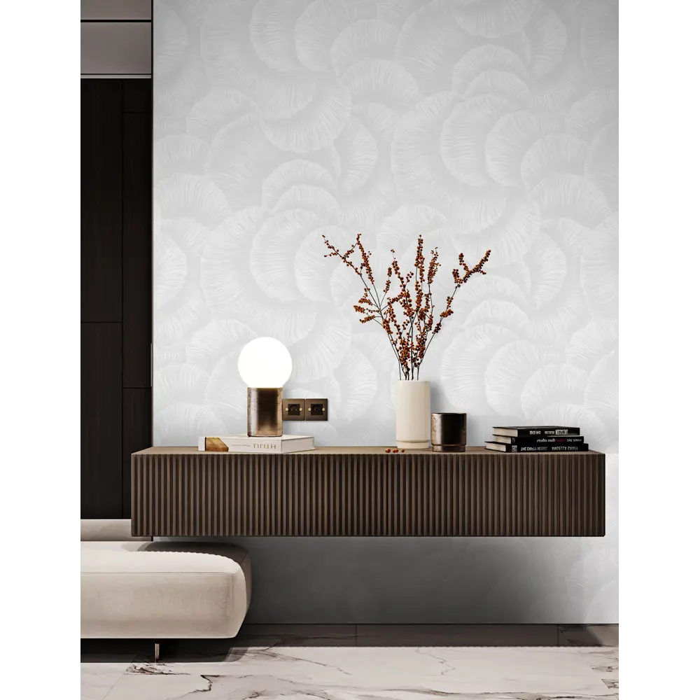 Обои флизелиновые New Age Persida светло-серые 1.06 м NA8842-21 STLM-2141443 - Вид №2