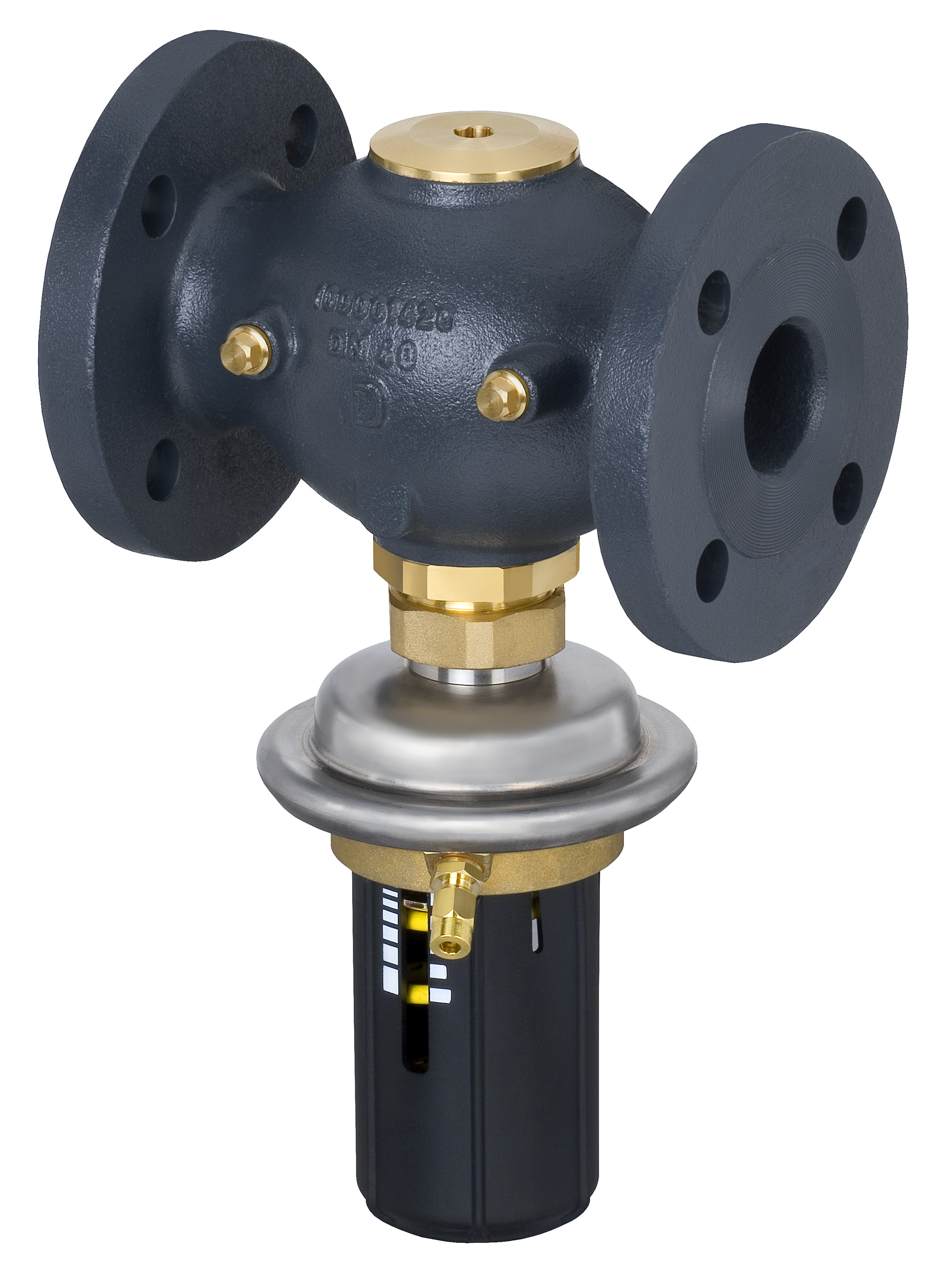 Danfoss Регулятор перепада давлений DPR для монтажа на обратном трубопроводе РПД DPR PN25 15/2,5 0,3-2,0резьб.,обр. 003H6134  - Вид №10