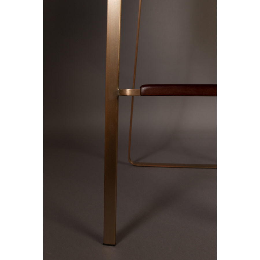 Стул барный Flor оранжевый Dutchbone 1500243 - Вид №7