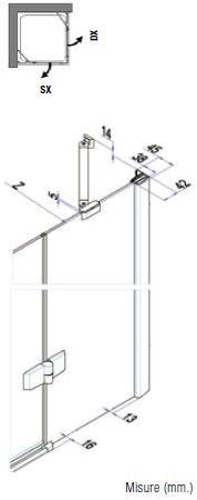 Samo Угловая душевая кабина с четырьмя дверцами Eccelsa sun-id-1400848 - Вид №7