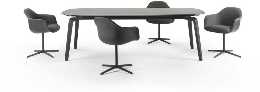 Marelli 4-спицевый тканевый стул с подлокотниками sun-id-1367303 - Вид №2