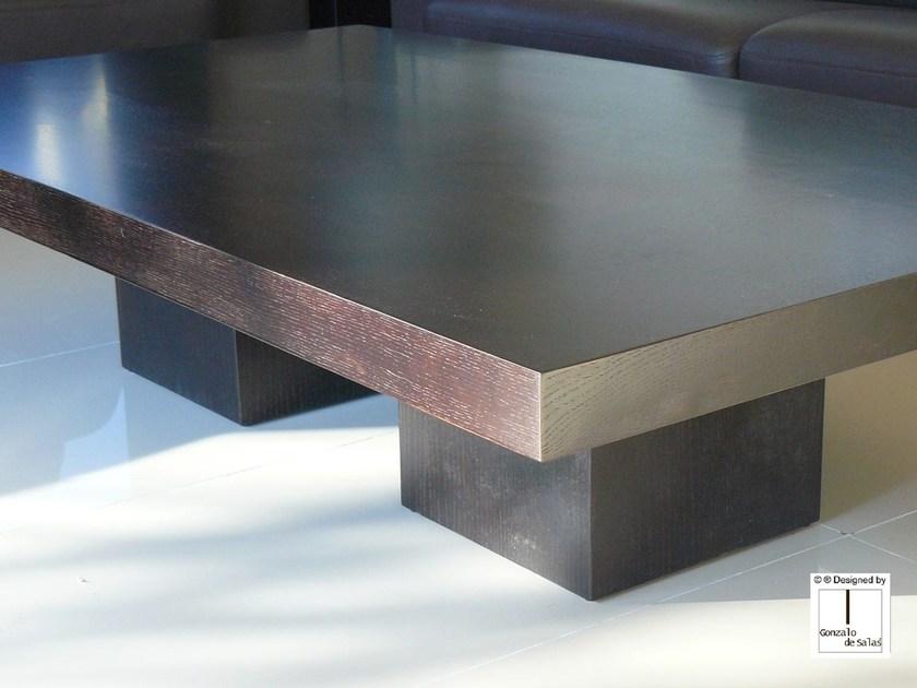 Gonzalo De Salas Прямоугольный деревянный журнальный столик Capela sun-id-1395975 - Вид №2