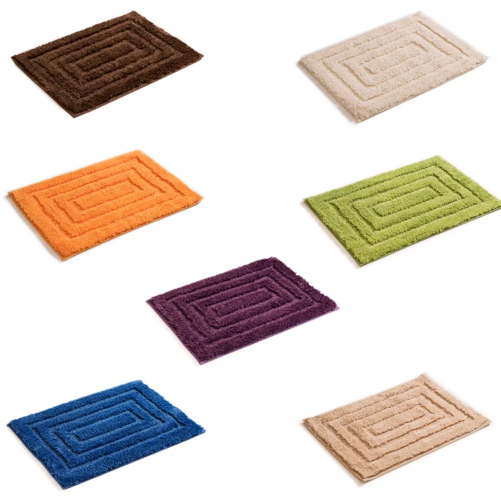 Коврик для ванной комнаты Grampus 45х65 см цвет кремовый Без серии STLM-2196497 - Вид №1