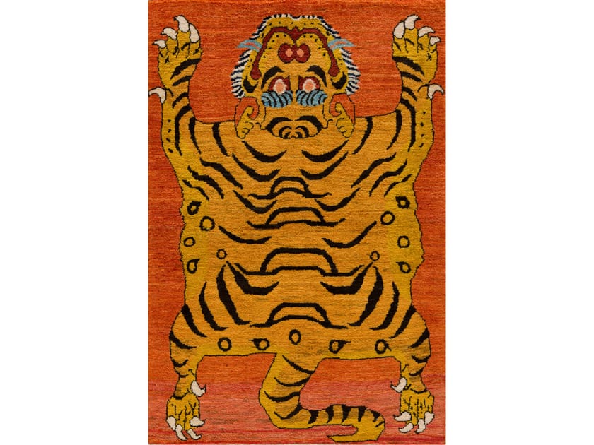 Прямоугольный шерстяной ковер Zollanvari Tiger-Designer ARCH-00023129