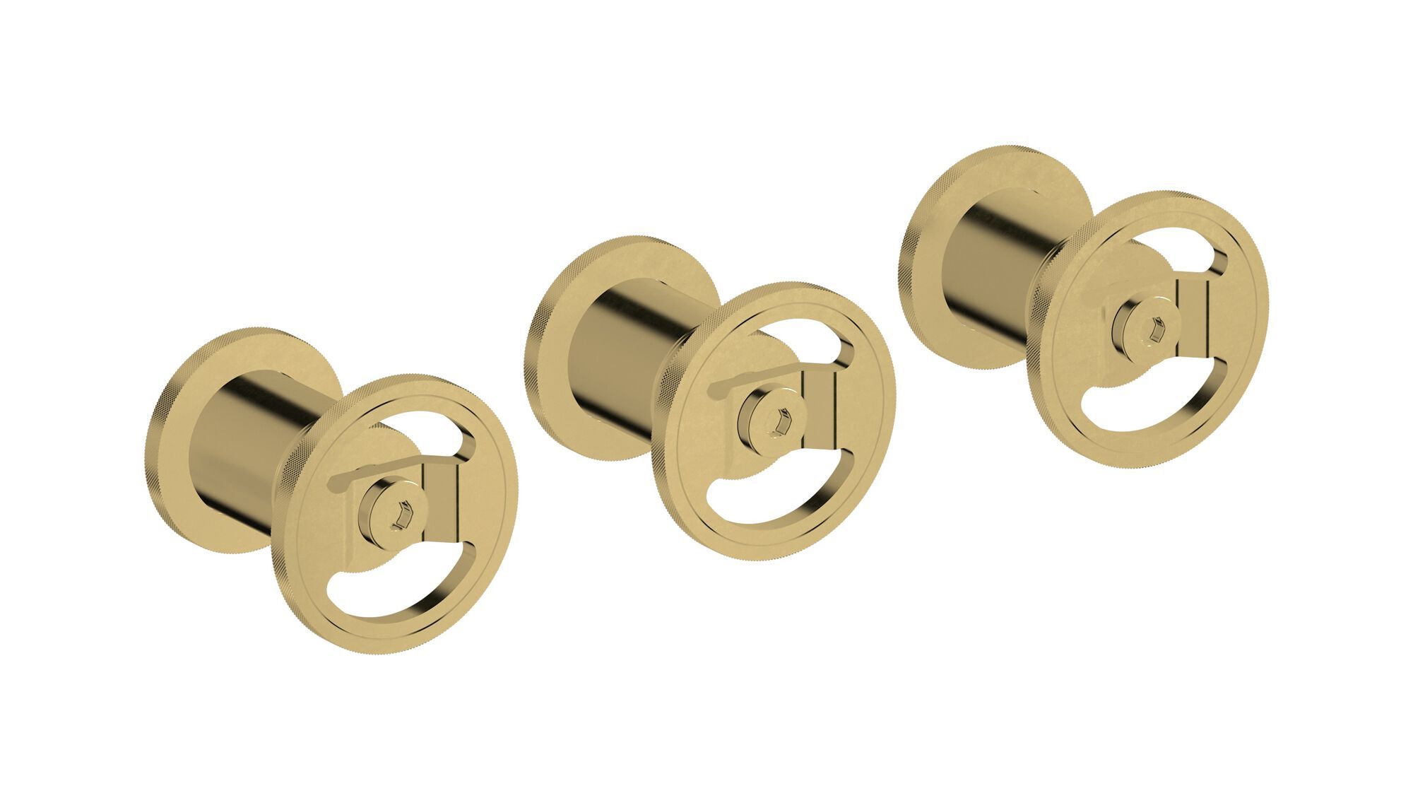 Встраиваемый смеситель для душа с 3 отверстиями и переключателем IB Bold ARCH-00029546 - Вид №14