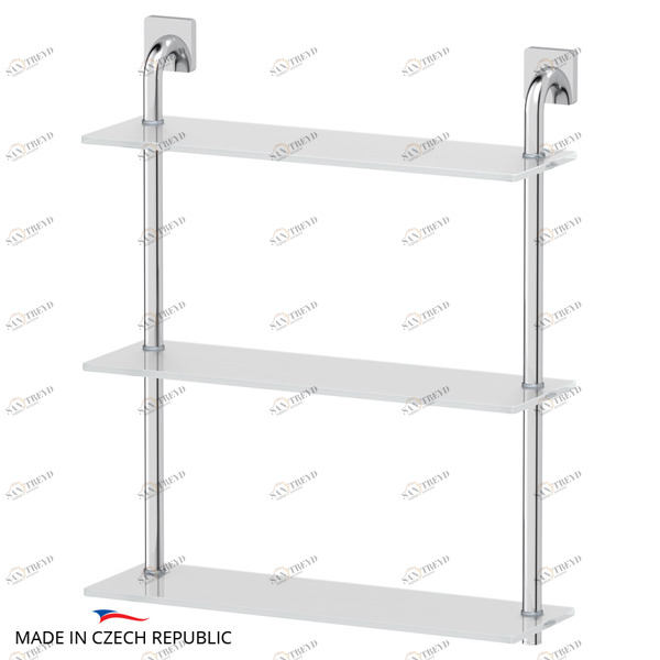 Полка 3-х ярусная 50 см Ellux AVANTGARDE AVA 042 sun-id-561811