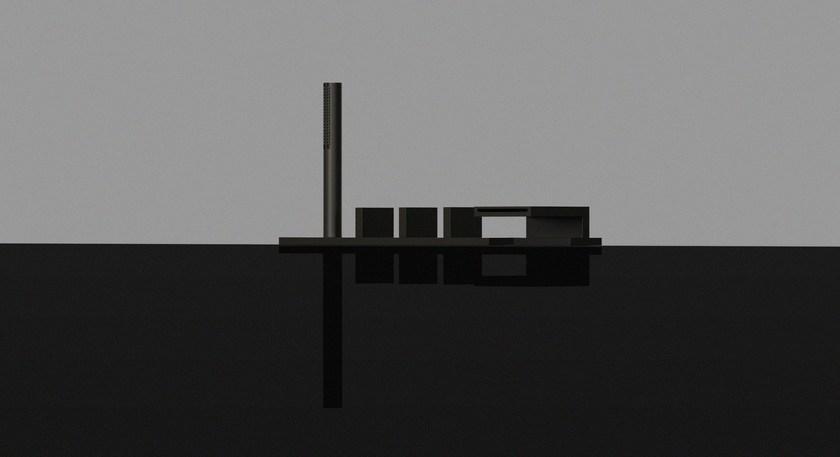 ABOUTWATER Смеситель для ванны Waterfall с ручным душем Ak/25 Fantini Rubinetti sun-id-1402729 - Вид №3