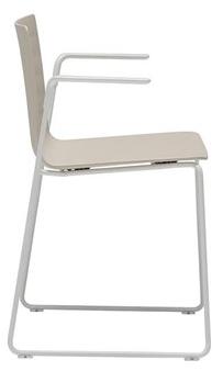 Andreu World Полимерный садовый стул с подлокотниками Flex outdoor So1323 outdoor - Вид №5