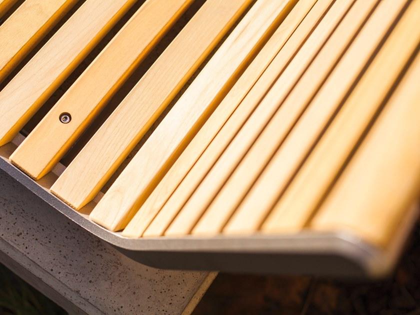 mmcité1 Скамья из стали и дерева со спинкой Portiqoa sun-id-1357302 - Вид №4