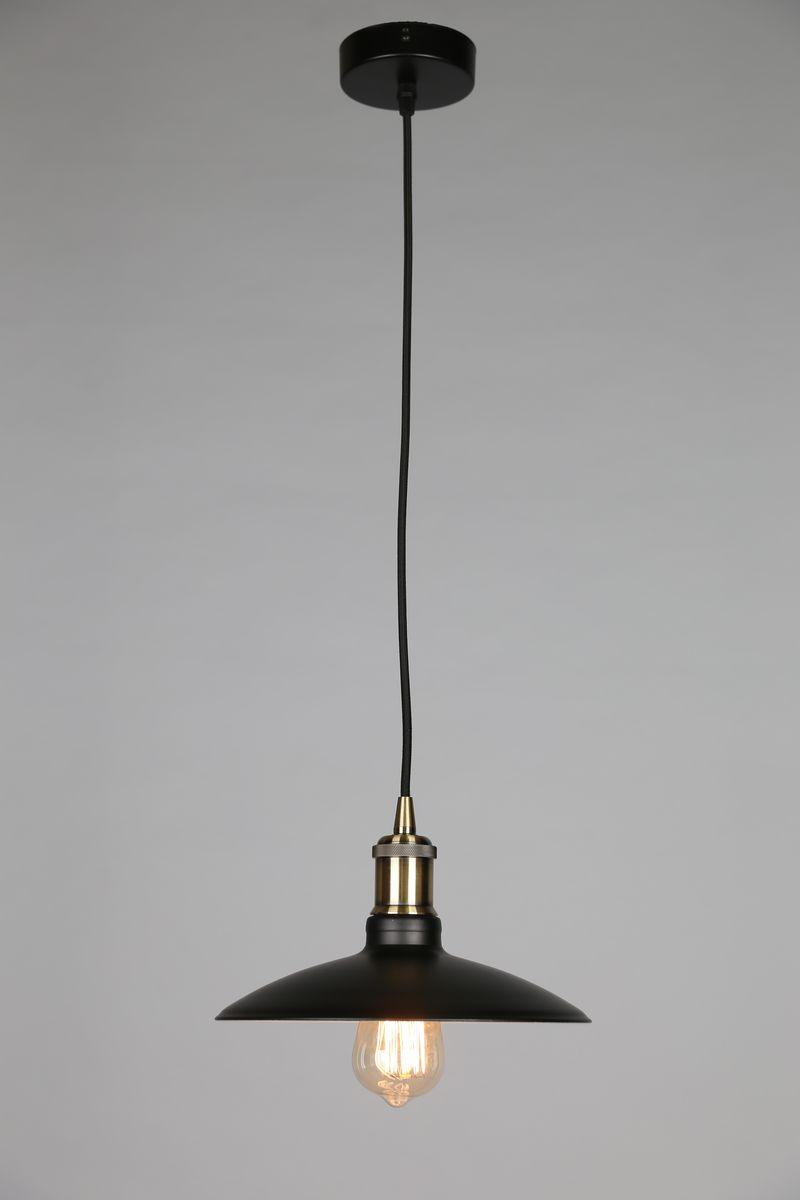 Подвесной светильник Omnilux OML-90806-01 OMNILUX 908 196364 Черный  - Вид №1