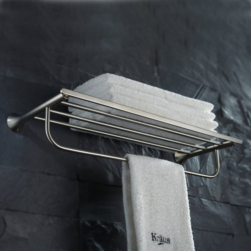 Полка с полотенцедержателем Amnis KEA-11142BN krausru  - Вид №3