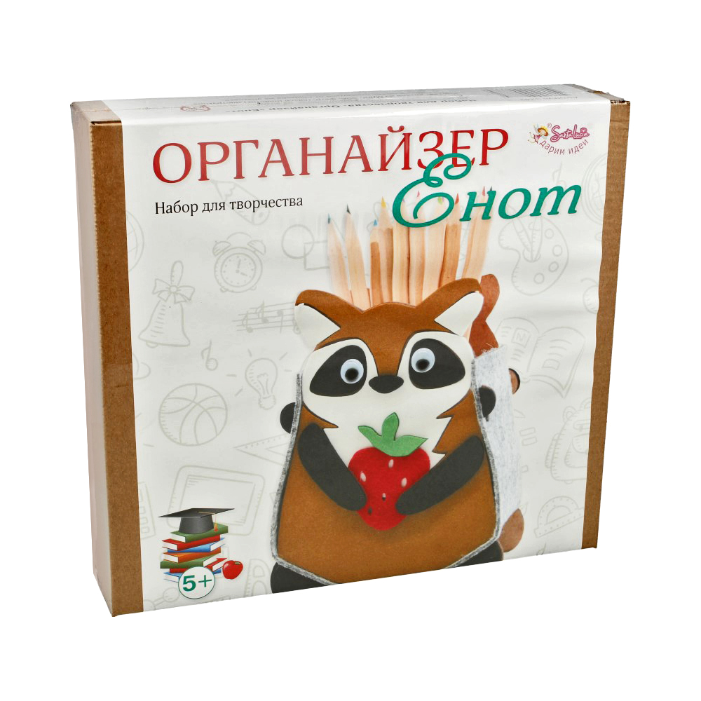 3242 Набор для создания органайзера Енот САНТА ЛЮЧИЯ 
