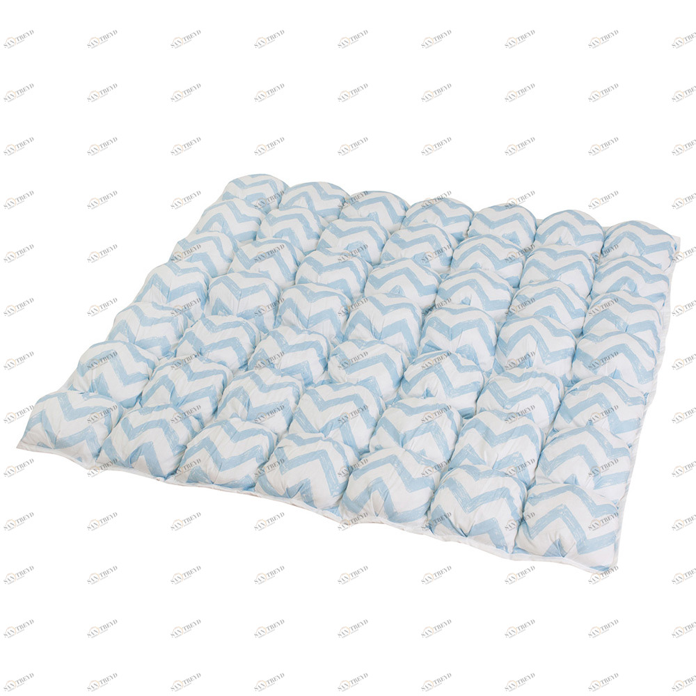 Коврик бомбон игровой Blue Zigzag VAMVIGVAM BLUE ZIGZAG 281567 Голубой Santreyd 