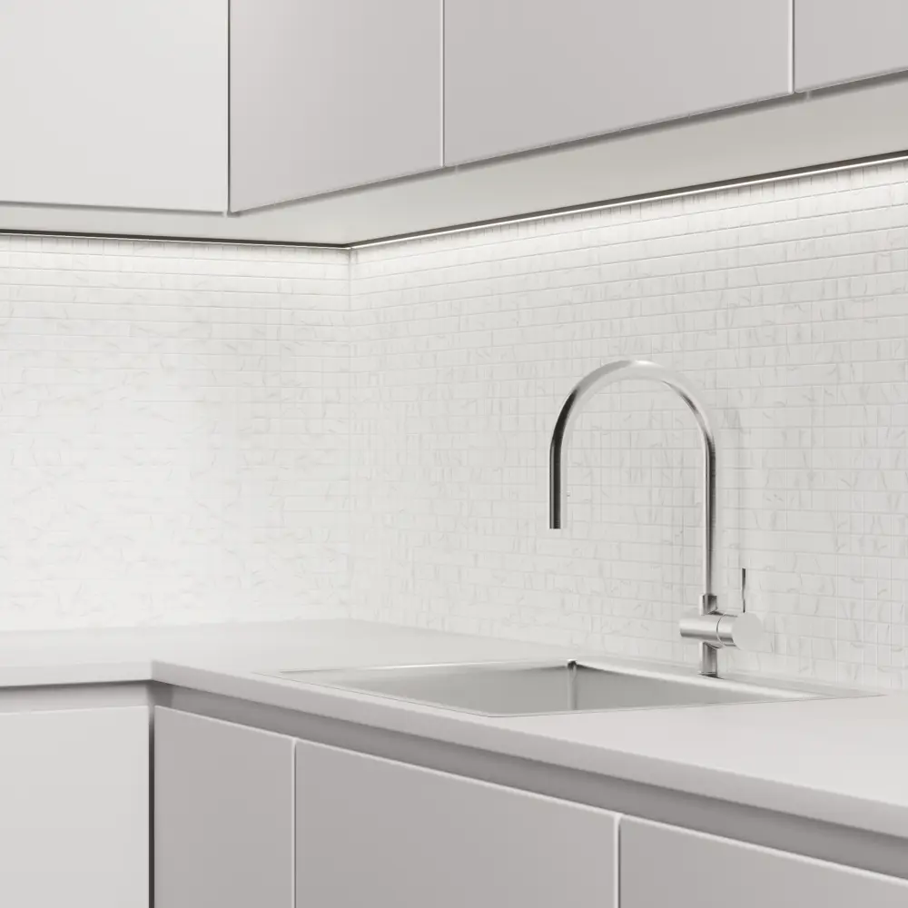 Мозаика Marble Ven White Antislip стекломасса 31.1x5.3 см цвет белый 83681518 STLM-2076157 Santreyd Мозаика Onix - Вид №6