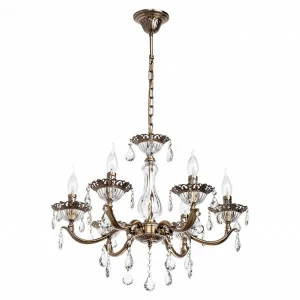 Подвесная люстра MW-Light Свеча 301015006 MW-LIGHT ДИЗАЙНЕРСКИЕ, СВЕЧА 185424 Бронза