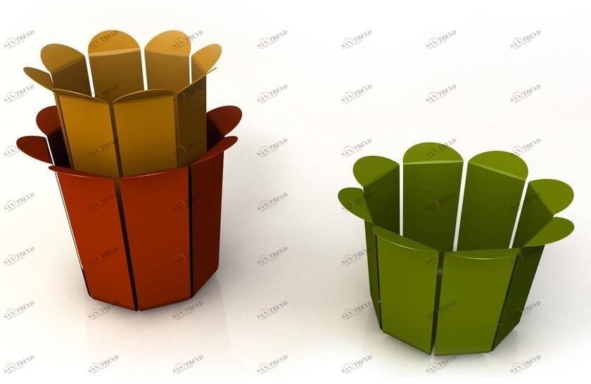 GARDA DESIGN Ваза из листового металла sun-id-1406944