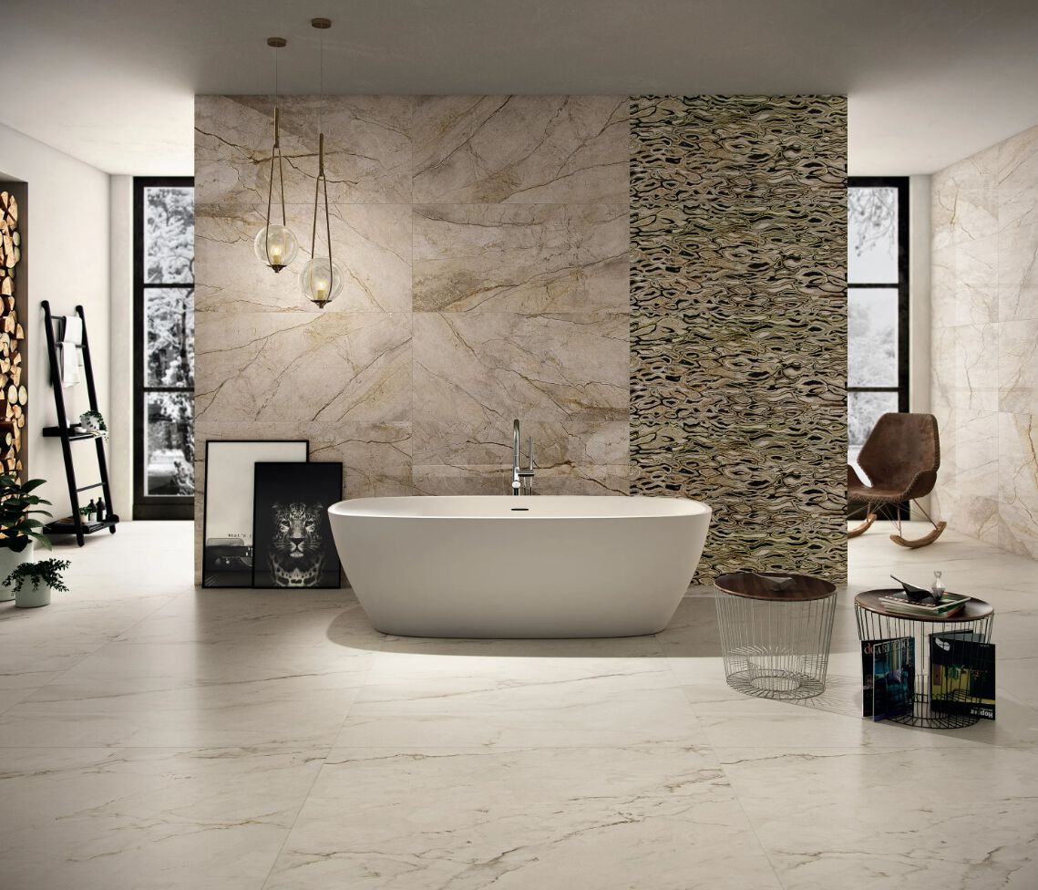 Пол / напольное покрытие из керамогранита с мраморным эффектом Imola THE ROOM ARCH-00073362 - Вид №55