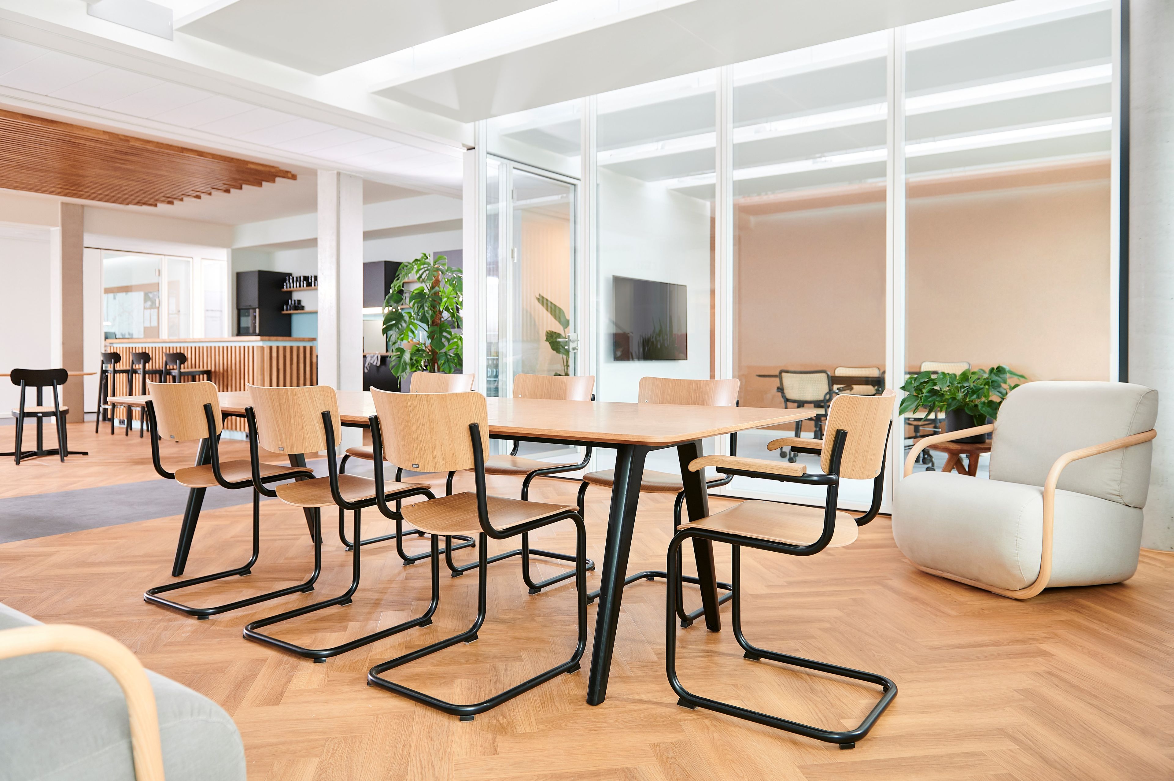 Прямоугольный стол для совещаний THONET 1500 ARCH-00024825 - Вид №3