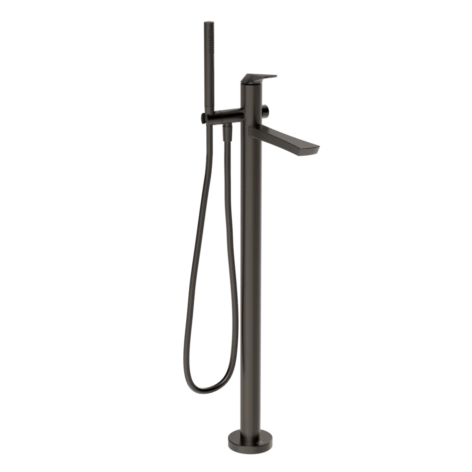 Смеситель для ванны 72028 707 Gessi Ventaglio ЧЕРНЫЙ МЕТАЛЛ BR. PVD 72028707