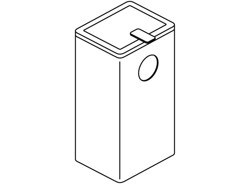 805.05.210 гигиеническая комбинация HEWI System 111 | Edelstahl  - Вид №14
