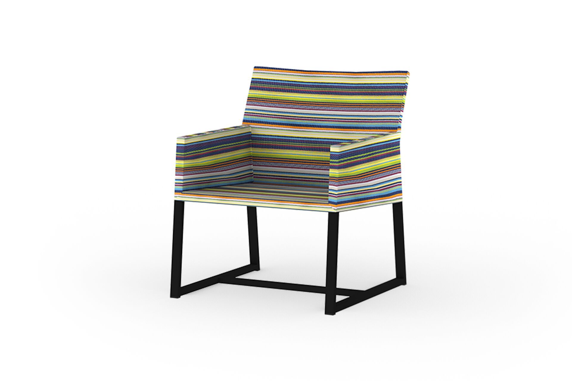 Тканевый садовый стул с подлокотниками MAMAGREEN Stripe ARCH-00098387 - Вид №3