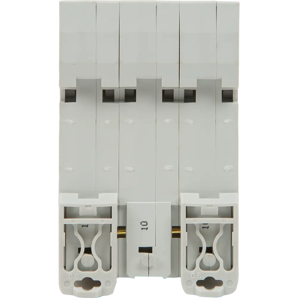 Автоматический выключатель TDM Electric 3-полюсный 10А для защиты от перегрузок 84399538 STLM-0049311 - Вид №2