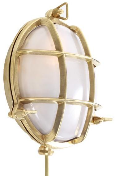 Mullan Lighting Настенный светильник с прямым светом ручной работы Adoo marine nautical light Mlwl217  - Вид №2