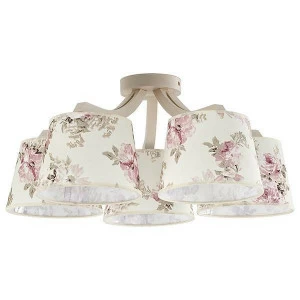 Потолочная люстра TK Lighting 392 Pink 5 TK LIGHTING PINK 183484 Розовый