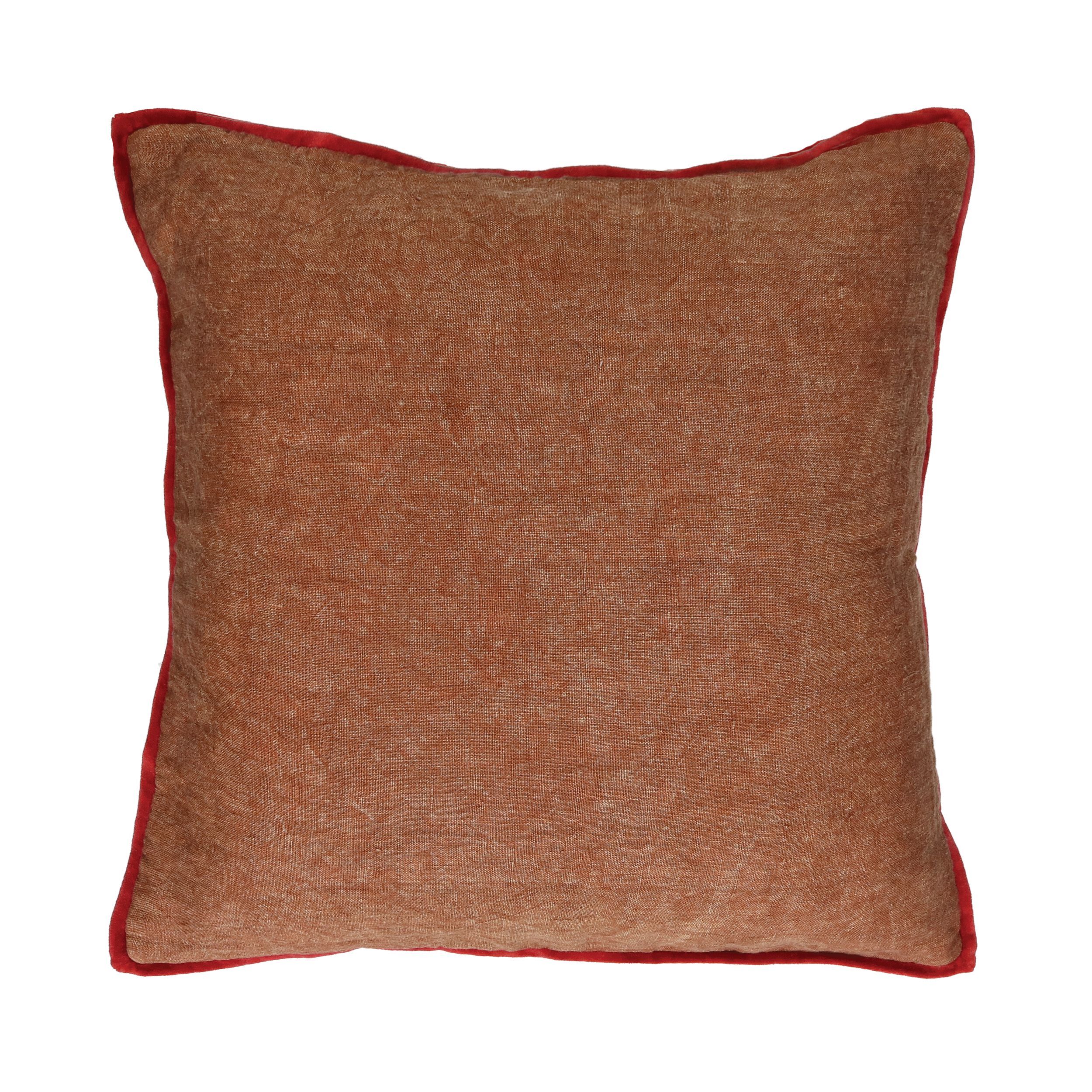 Подушка из льна и хлопка POMAX ALPHA OPPOSITES ARCH-00048053 - Вид №55