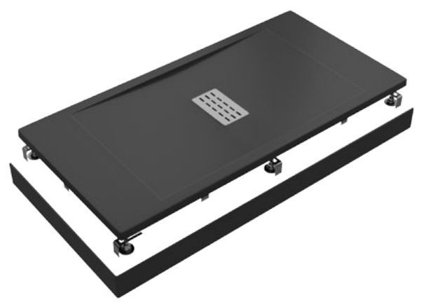 ЛП00122 Поддон Bas Flow Santreyd - Вид №1