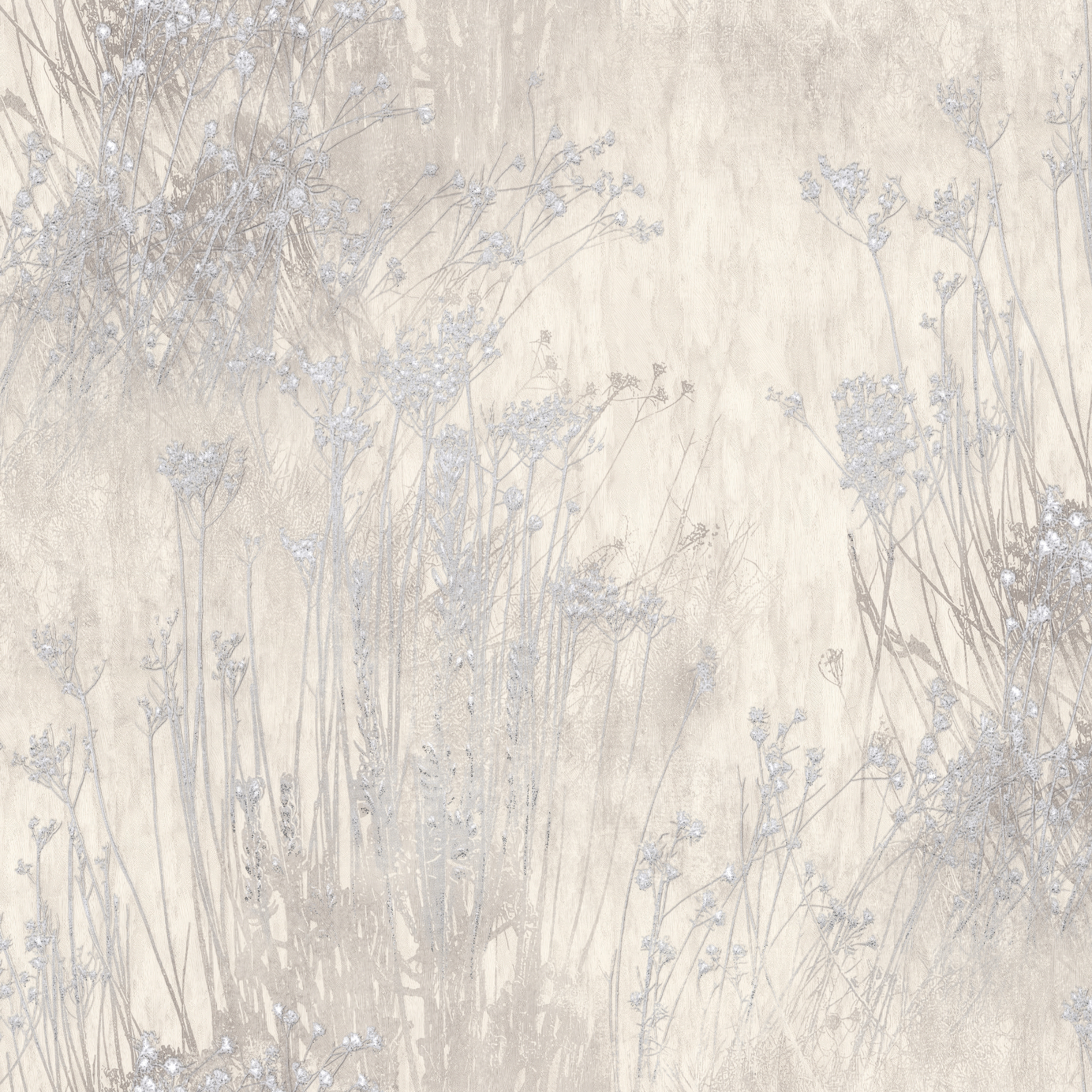 ПАЛИТРА Обои флизелиновые Avignon с растительным орнаментом и блестками 83737751 STLM-0043960 - Вид №1