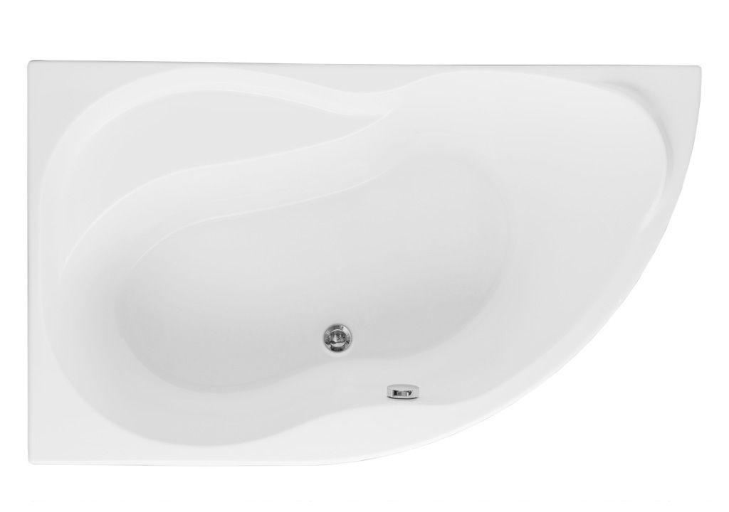Акриловая ванна Aquanet Graciosa 150x90 L (каркас + смеситель Aquanet Practic 2 AF111-63B) 002039400018300700216780 - Вид №1