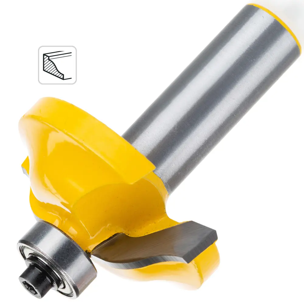 Фреза по дереву фигирейная горизонтальная 553388 41x13 мм хвостовик 12 мм Santreyd STLM-2030783