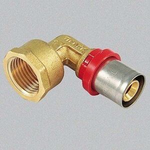 Угол BP 16х1/2" пресс TIEMME