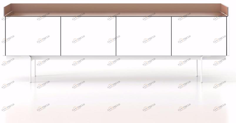 Punt Комод из дерева в современном стиле с распашными дверцами Stockholm Sth411