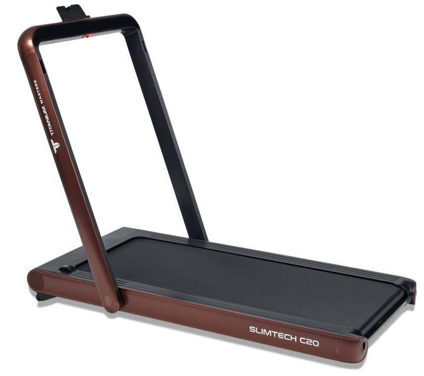 Беговая дорожка titanium masters slimtech c20 коричневый Titanium sun-id-2068845